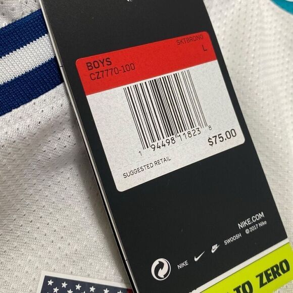 Nike SB x Parra USA Federation Olympic Kit Crew Youth Jersey Kids size Large NWT - Picture 9 of 9